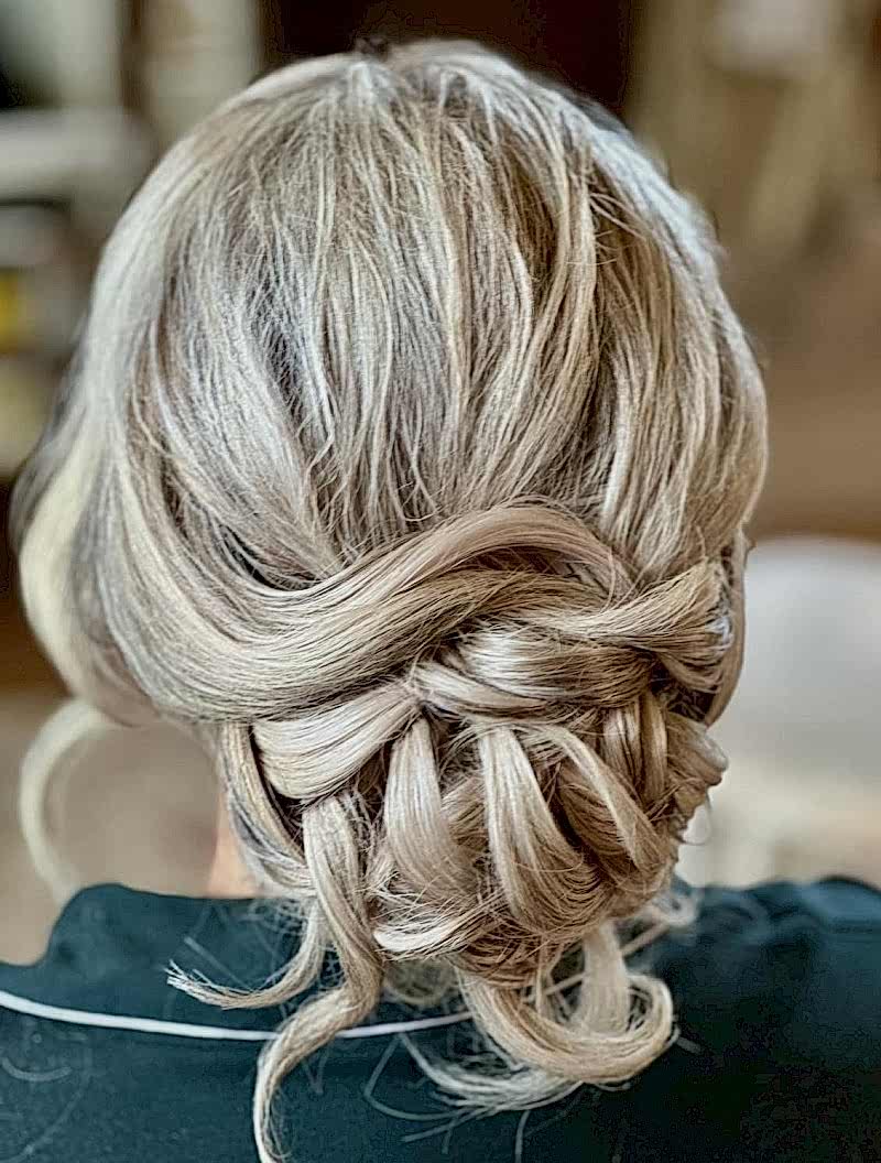 Bridesmaids Hair at Elegant Hair and Beauty at Hengrave Hall Bury St Edmunds