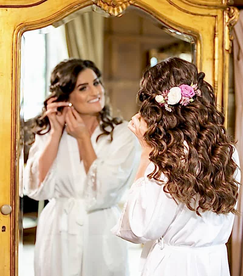 Elegant Hair and Beauty Bridal Hair and Makeup at Hengrave Hall Bury St Edmunds Suffolk