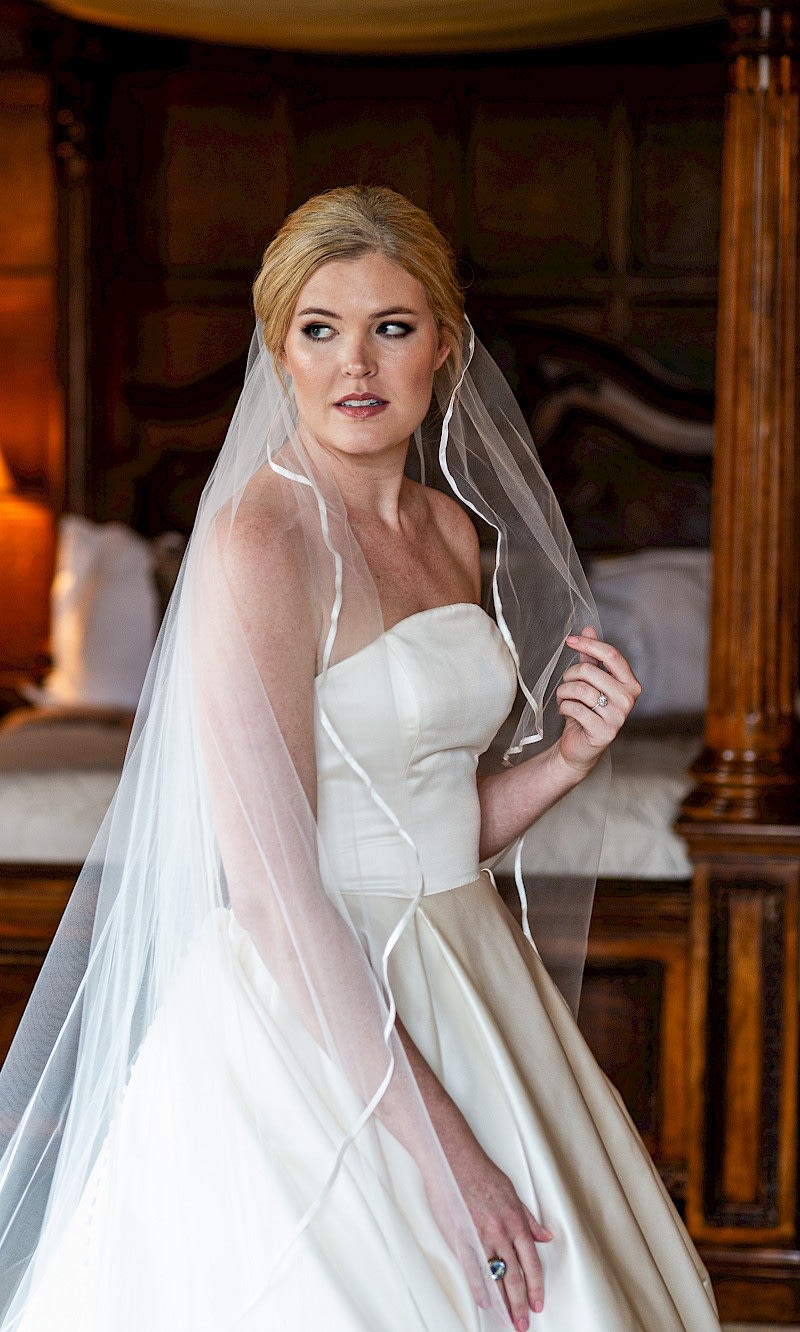 Bridal Hair and Makeup at Hengrave Hall by Elegant Hair and Beauty