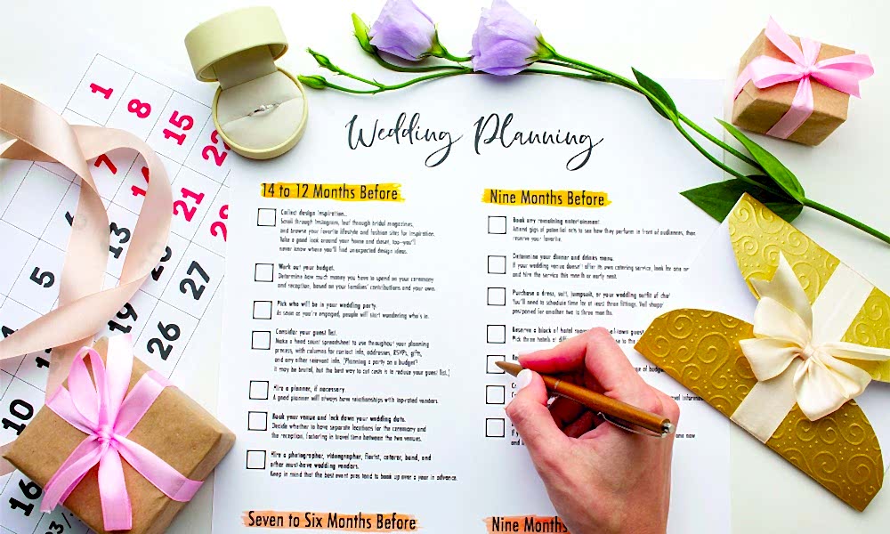 Wedding planning checklist